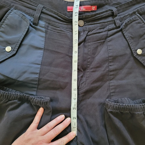 Striver Row Cool World Pants In Barbados Black Bean Size Men's 34 - Picture 10 of 15
